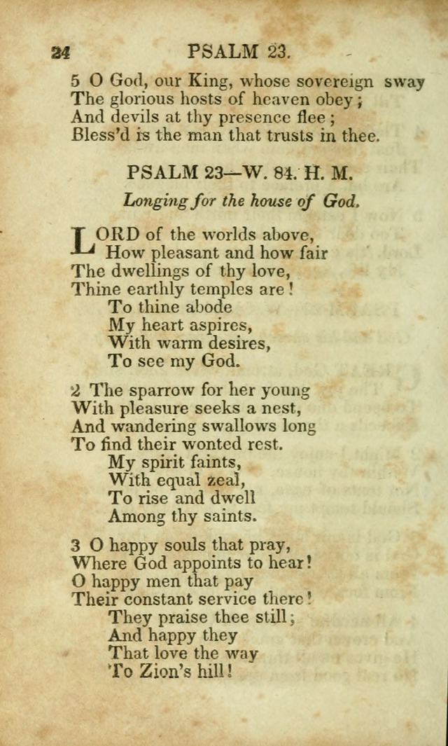 Hymns and Spiritual Songs, Original and Selected, for the Use of Christians. (8th ed.) page 21