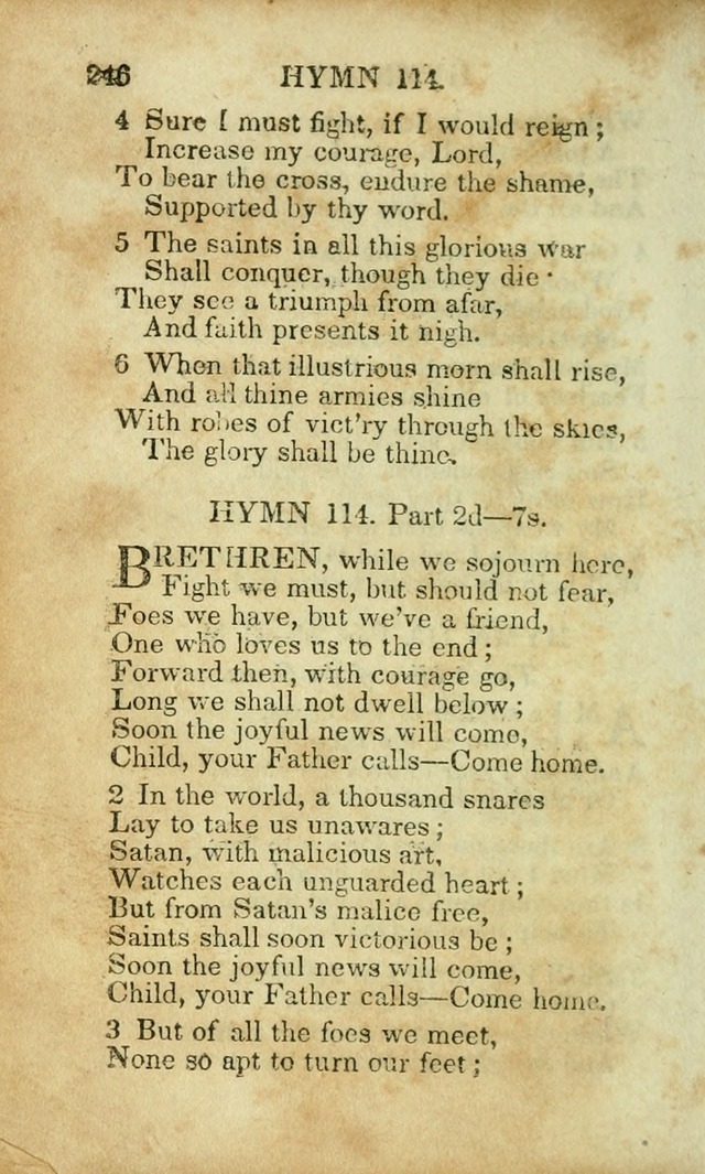 Hymns and Spiritual Songs, Original and Selected, for the Use of Christians. (8th ed.) page 251