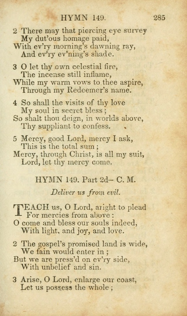 Hymns and Spiritual Songs, Original and Selected, for the Use of Christians. (8th ed.) page 292