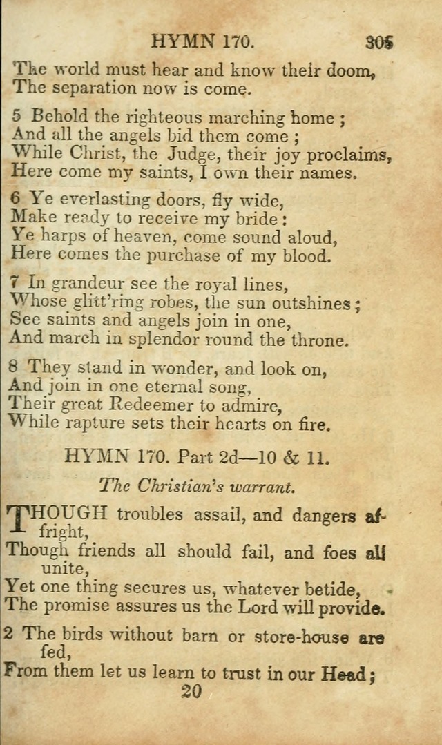 Hymns and Spiritual Songs, Original and Selected, for the Use of Christians. (8th ed.) page 312