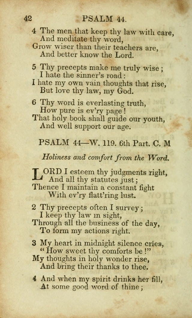 Hymns and Spiritual Songs, Original and Selected, for the Use of Christians. (8th ed.) page 39