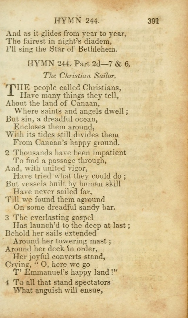 Hymns and Spiritual Songs, Original and Selected, for the Use of Christians. (8th ed.) page 398