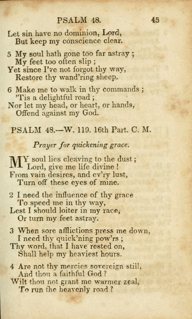 Hymns and Spiritual Songs, Original and Selected, for the Use of Christians. (8th ed.) page 42