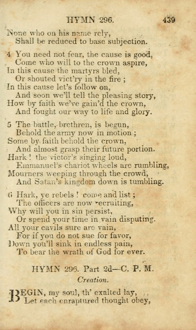 Hymns and Spiritual Songs, Original and Selected, for the Use of Christians. (8th ed.) page 448