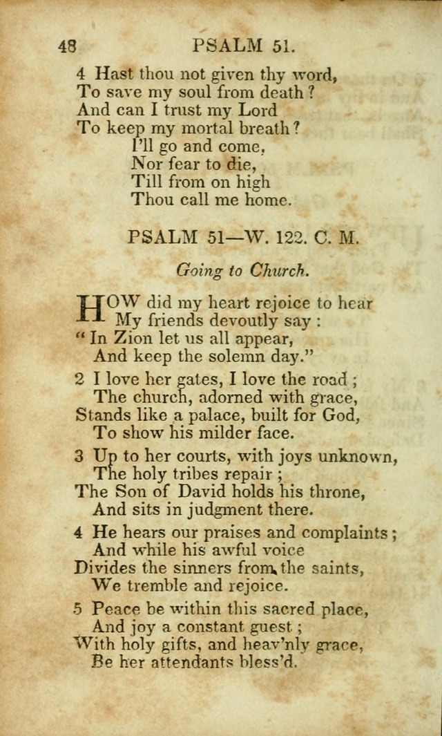 Hymns and Spiritual Songs, Original and Selected, for the Use of Christians. (8th ed.) page 45