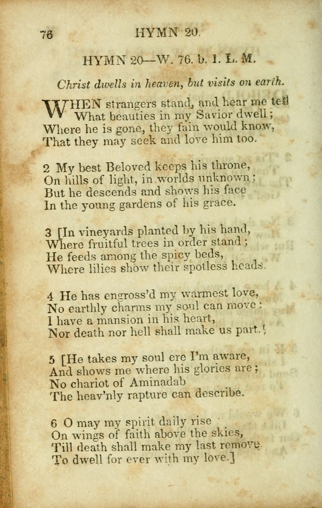 Hymns and Spiritual Songs, Original and Selected, for the Use of Christians. (8th ed.) page 77