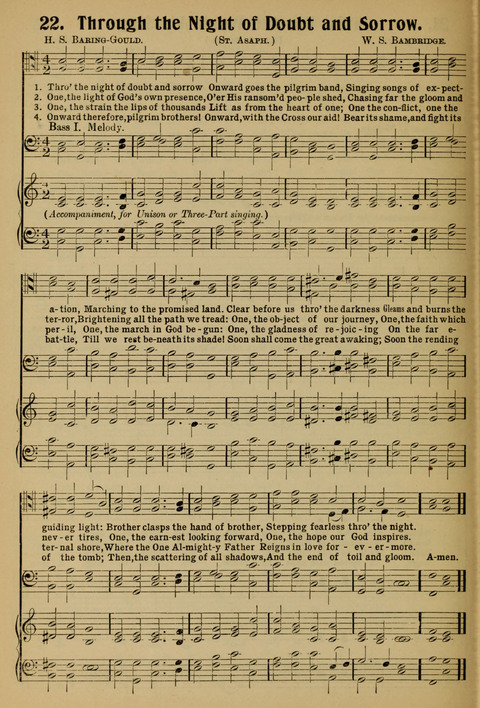 Hymnal for Soldiers and Sailors: for the public and private use of the Soldiers and Sailors page 22