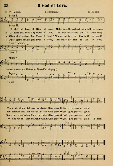 Hymnal for Soldiers and Sailors: for the public and private use of the Soldiers and Sailors page 39