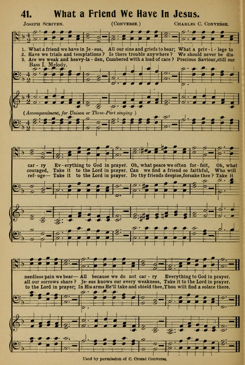 Hymnal for Soldiers and Sailors: for the public and private use of the Soldiers and Sailors page 42