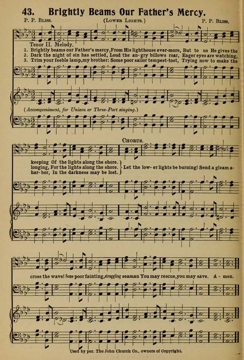 Hymnal for Soldiers and Sailors: for the public and private use of the Soldiers and Sailors page 44