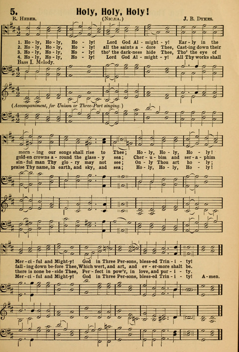 Hymnal for Soldiers and Sailors: for the public and private use of the Soldiers and Sailors page 5