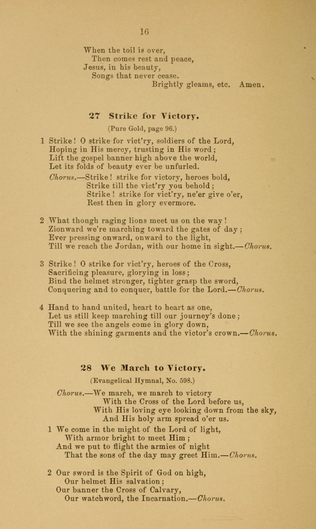 Hymns and services of the Sunday-school of the West Spruce Street Presbyterian Church, Philadelphia page 31