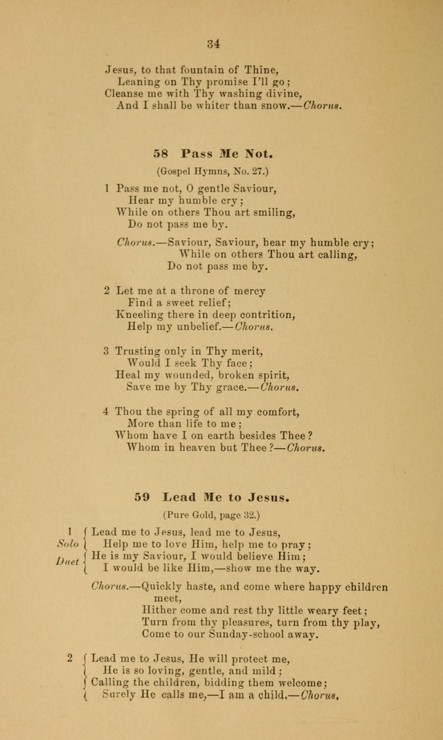 Hymns and services of the Sunday-school of the West Spruce Street Presbyterian Church, Philadelphia page 49