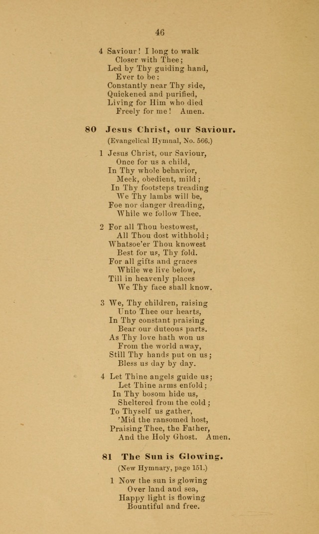 Hymns and services of the Sunday-school of the West Spruce Street Presbyterian Church, Philadelphia page 61