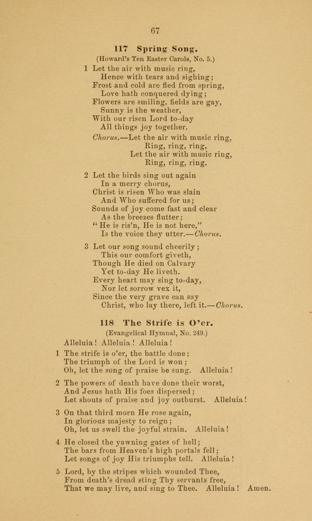 Hymns and services of the Sunday-school of the West Spruce Street Presbyterian Church, Philadelphia page 82