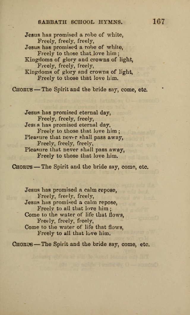 Hymns for the use of the Sabbath School of the Second Reformed Church, Albany N. Y. page 169