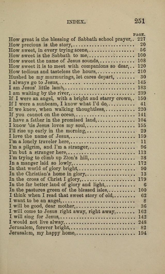 Hymns for the use of the Sabbath School of the Second Reformed Church, Albany N. Y. page 253