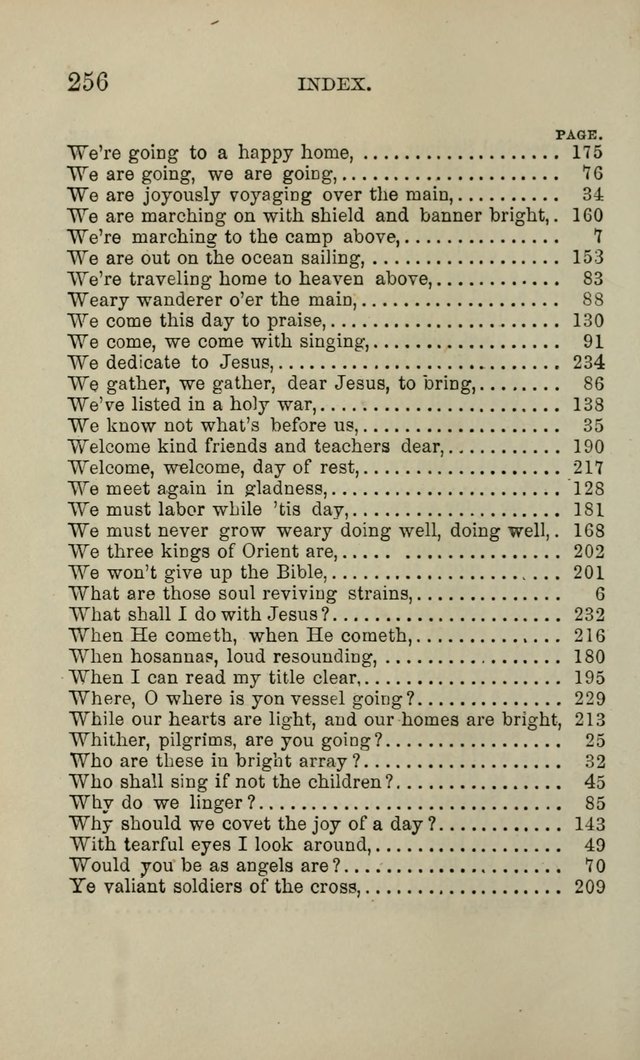 Hymns for the use of the Sabbath School of the Second Reformed Church, Albany N. Y. page 258