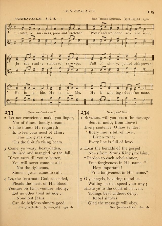 Hymns and Songs for Social and Sabbath Worship page 108