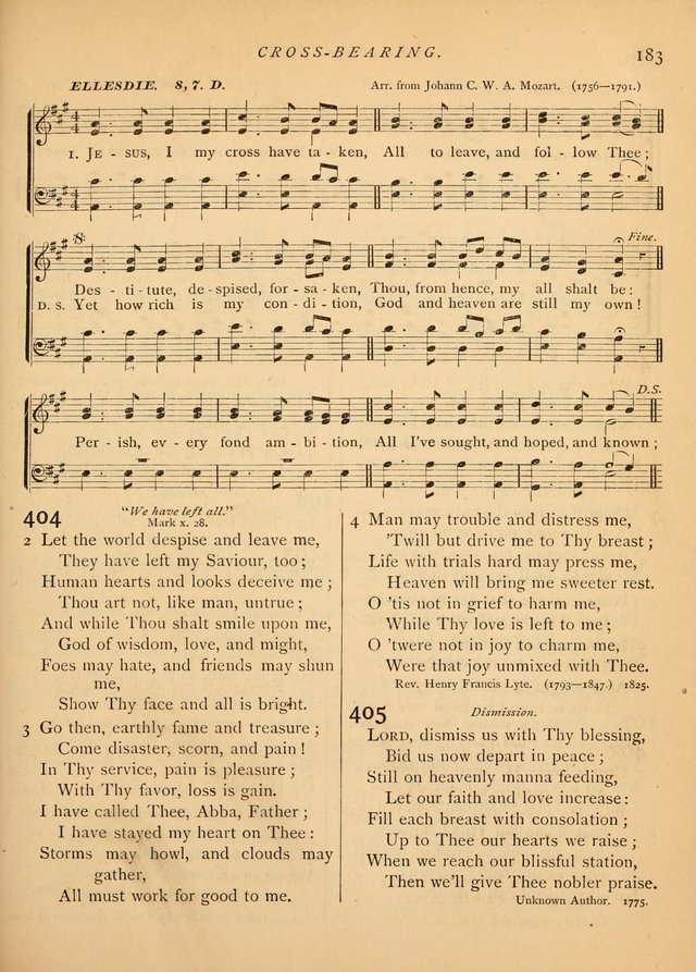 Hymns and Songs for Social and Sabbath Worship page 188