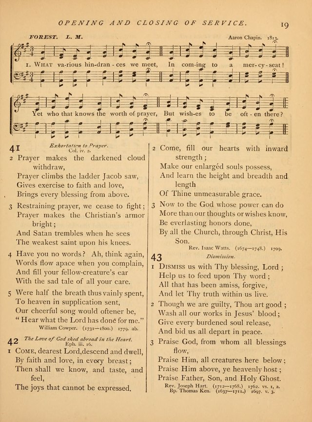 Hymns and Songs for Social and Sabbath Worship page 20