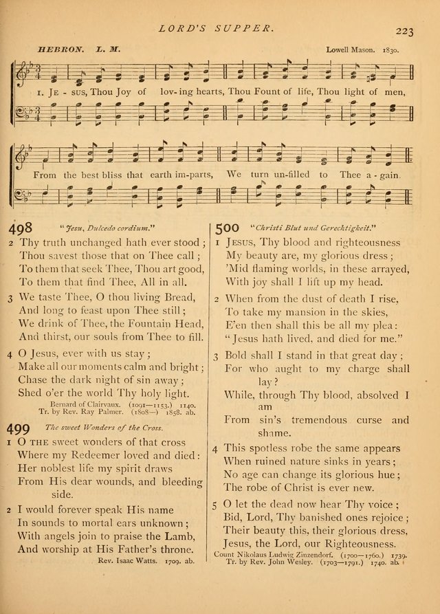 Hymns and Songs for Social and Sabbath Worship page 230