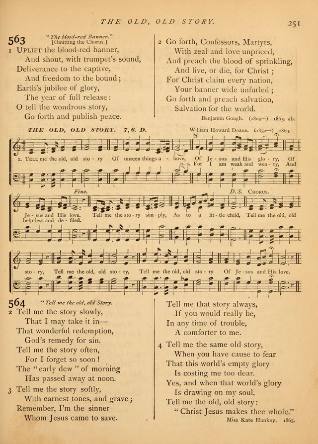 Hymns and Songs for Social and Sabbath Worship page 258