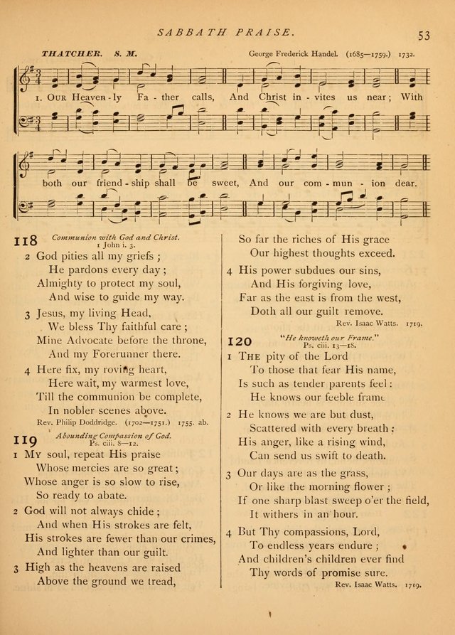 Hymns and Songs for Social and Sabbath Worship page 56