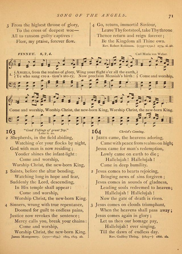 Hymns and Songs for Social and Sabbath Worship page 74