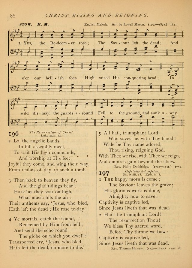 Hymns and Songs for Social and Sabbath Worship page 89