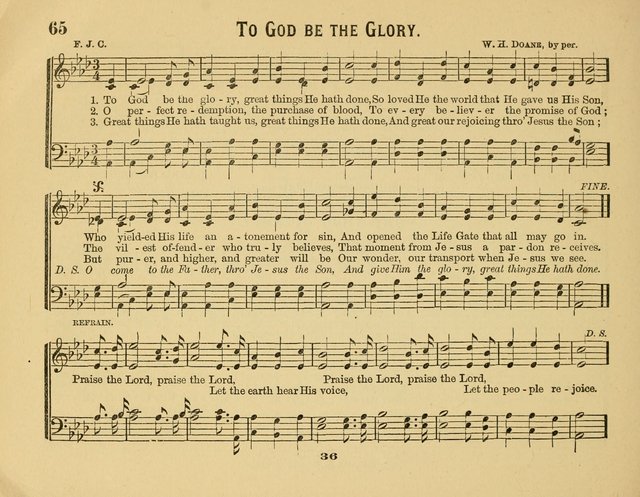 Hymn Service for the Sunday School page 36