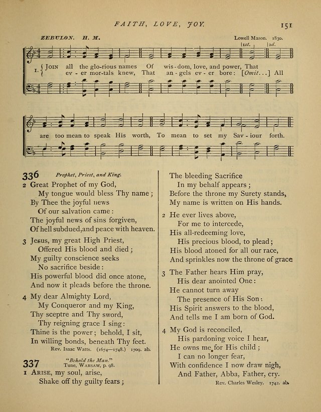 Hymns and Songs for Social and Sabbath Worship. (Rev. ed.) page 151