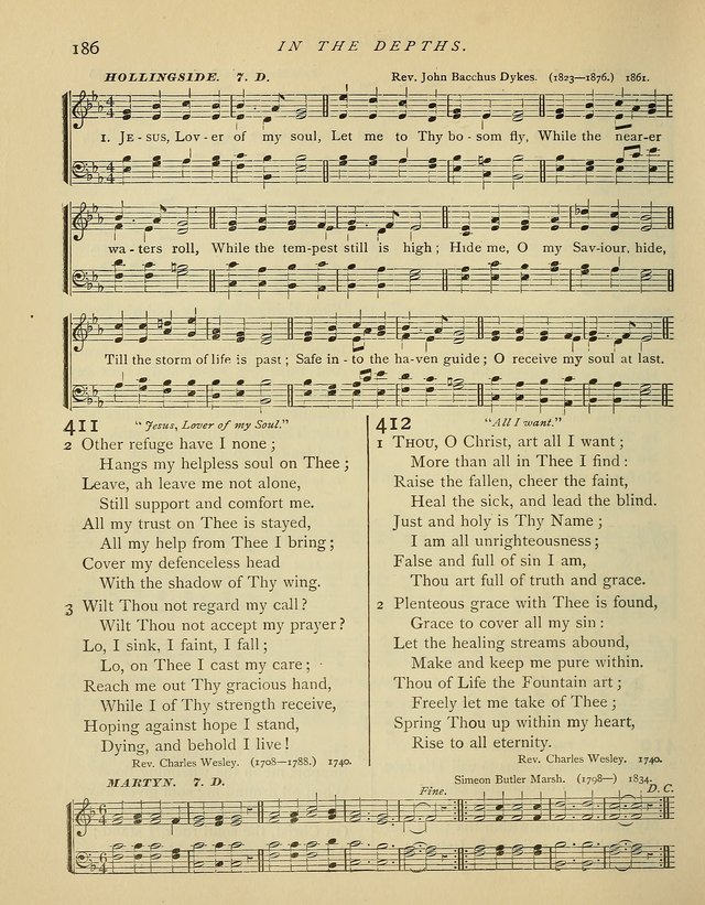 Hymns and Songs for Social and Sabbath Worship. (Rev. ed.) page 186