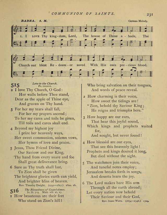 Hymns and Songs for Social and Sabbath Worship. (Rev. ed.) page 231