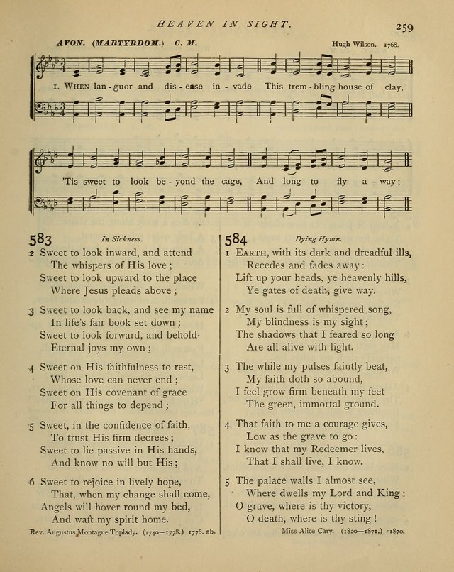 Hymns and Songs for Social and Sabbath Worship. (Rev. ed.) page 259