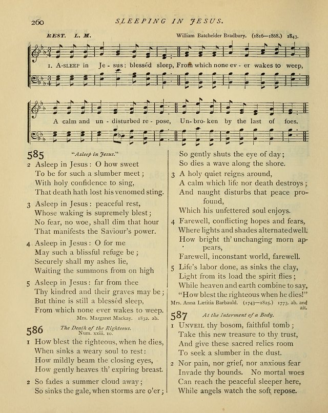 Hymns and Songs for Social and Sabbath Worship. (Rev. ed.) page 260