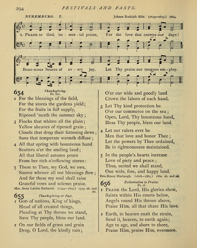 Hymns and Songs for Social and Sabbath Worship. (Rev. ed.) page 294