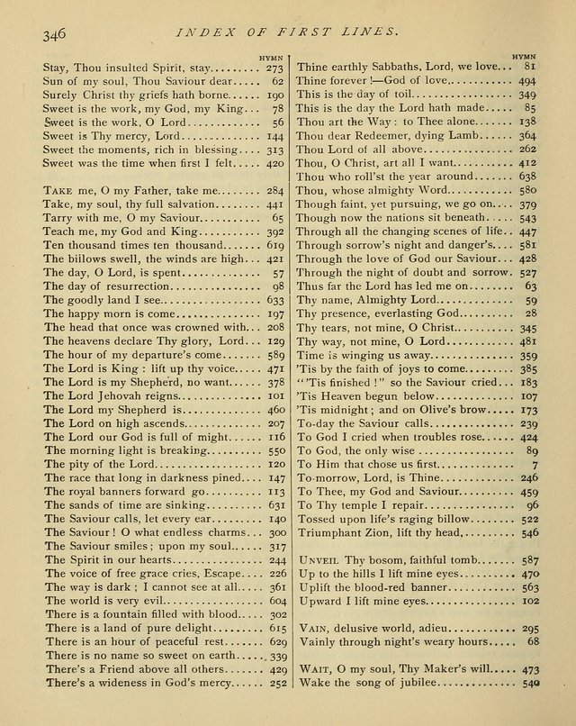 Hymns and Songs for Social and Sabbath Worship. (Rev. ed.) page 346