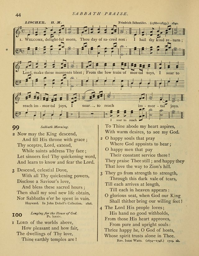 Hymns and Songs for Social and Sabbath Worship. (Rev. ed.) page 44