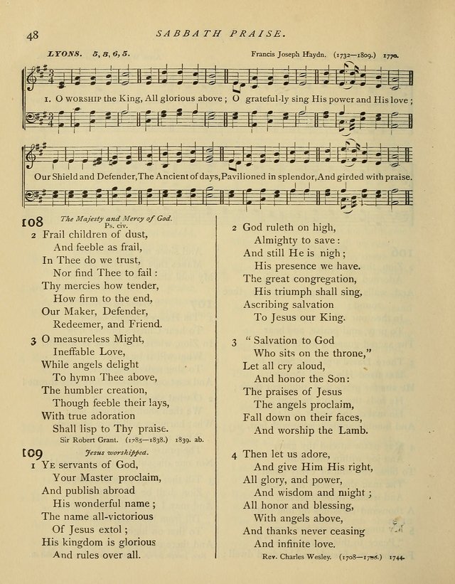 Hymns and Songs for Social and Sabbath Worship. (Rev. ed.) page 48