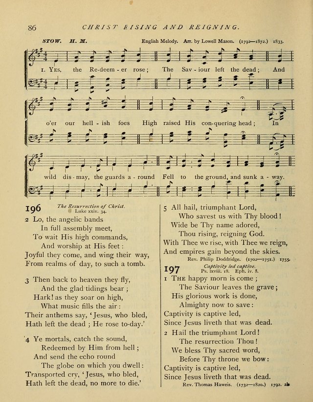 Hymns and Songs for Social and Sabbath Worship. (Rev. ed.) page 86