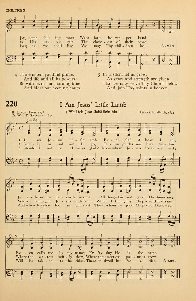 Hymns and Songs for the Sunday School page 219