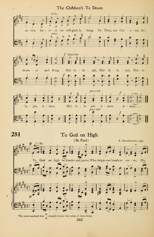 Hymns and Songs for the Sunday School page 250