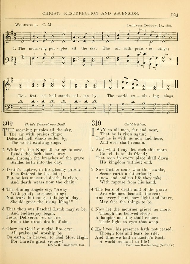 Hymns for the Sanctuary and Social Worship: with tunes page 125