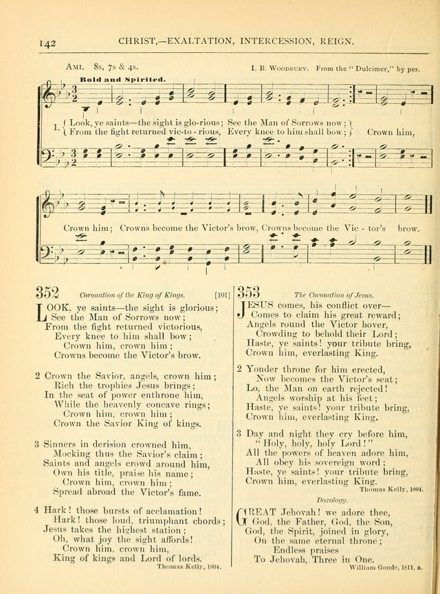 Hymns for the Sanctuary and Social Worship: with tunes page 142