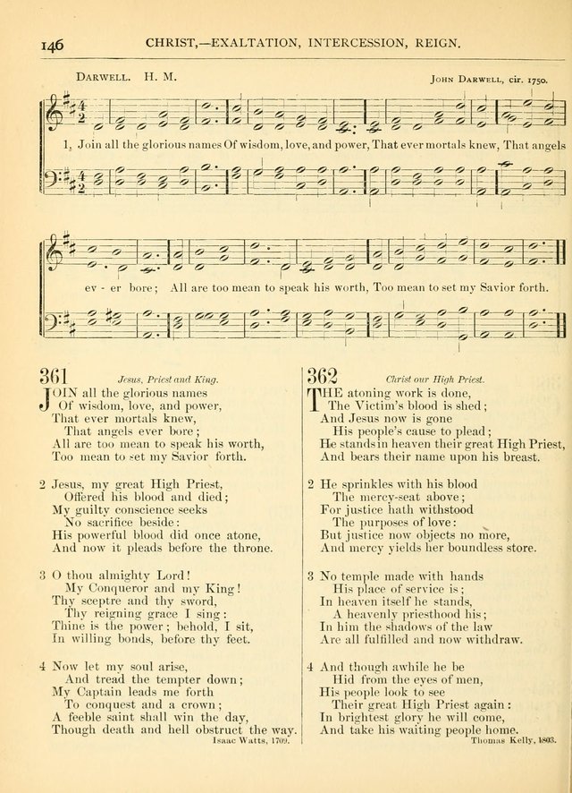 Hymns for the Sanctuary and Social Worship: with tunes page 146