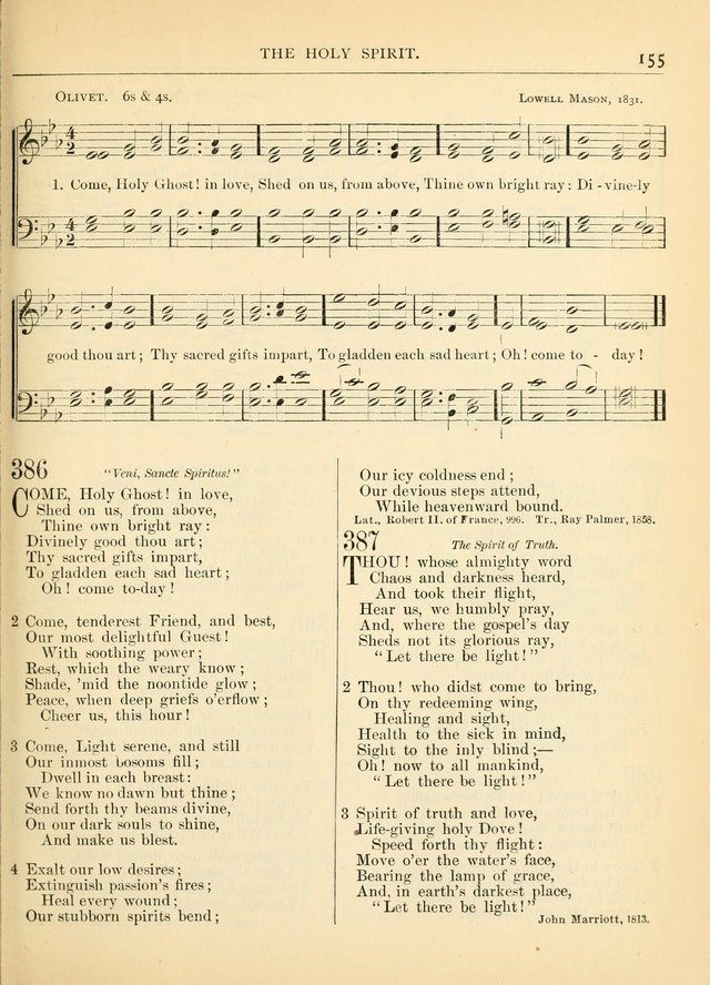 Hymns for the Sanctuary and Social Worship: with tunes page 155