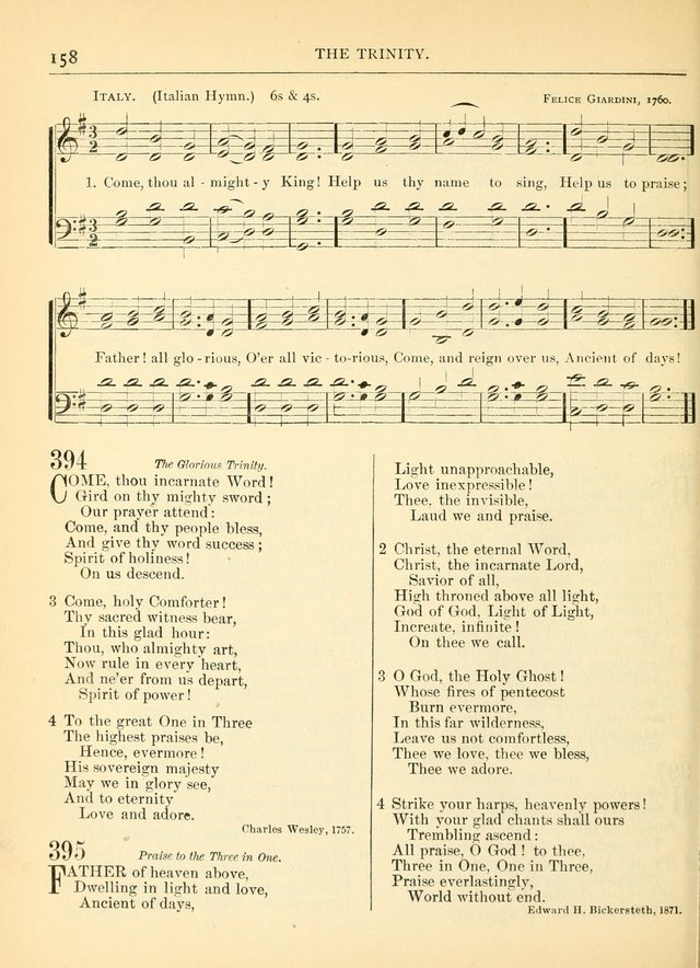 Hymns for the Sanctuary and Social Worship: with tunes page 158