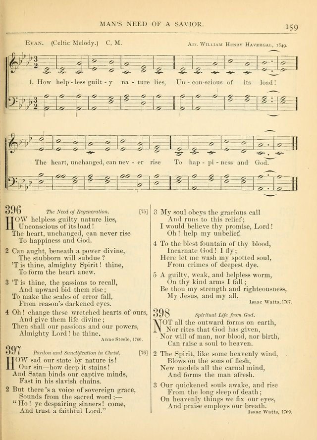 Hymns for the Sanctuary and Social Worship: with tunes page 159