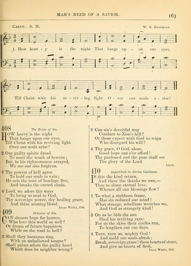 Hymns for the Sanctuary and Social Worship: with tunes page 163